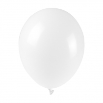 Pastelni baloni Bijeli 50 kom